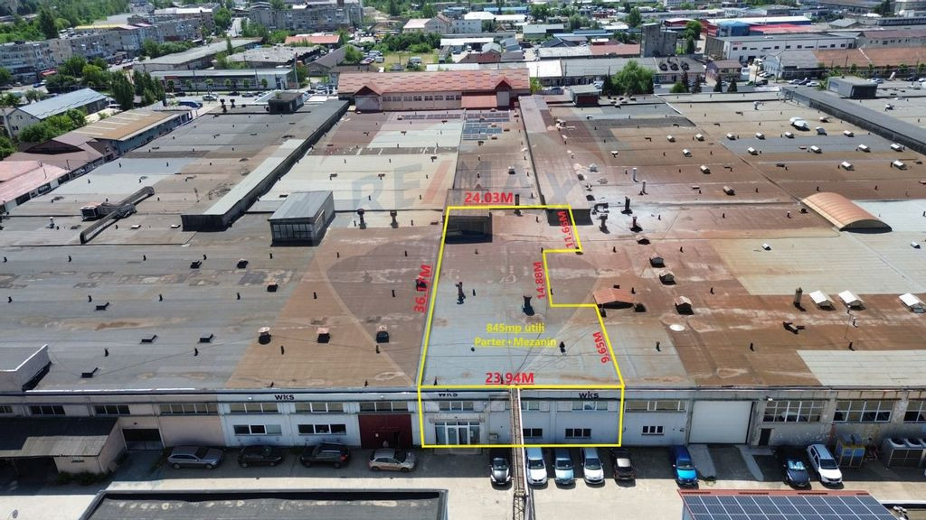 Spațiu industrial de vanzare Bd. Bucuresti