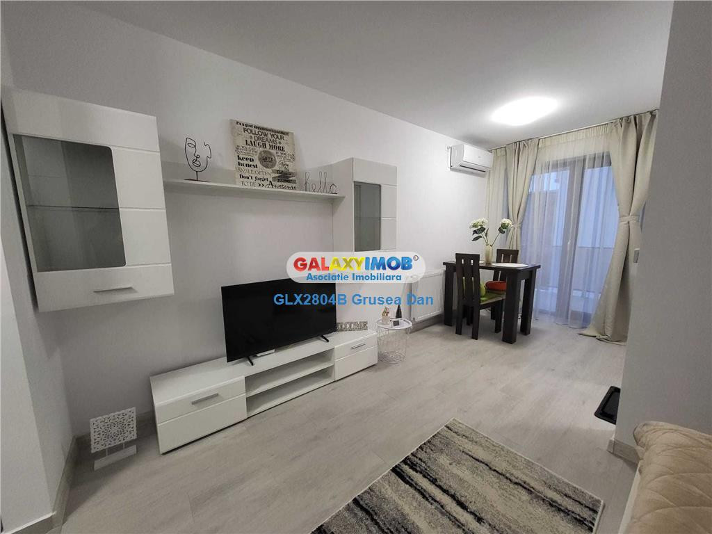 Pallady garsoniera moderna 44mp nou 2017 pat AC balcon centr