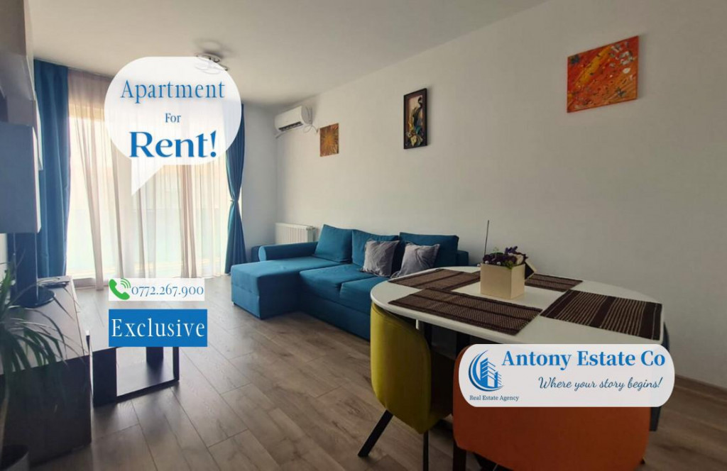 Apartament de inchiriat, 2 camere, decomandat, Nufarul - Pri