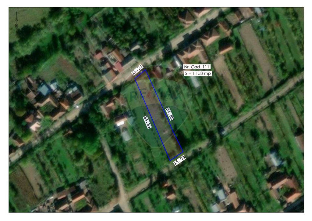 Teren Intravilan de Vânzare 1153mp, lângă Beiuș