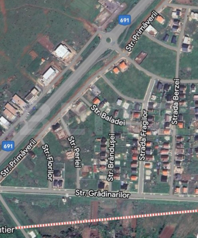 Teren intravilan 750 mp, front 18 ml. Giarmata!