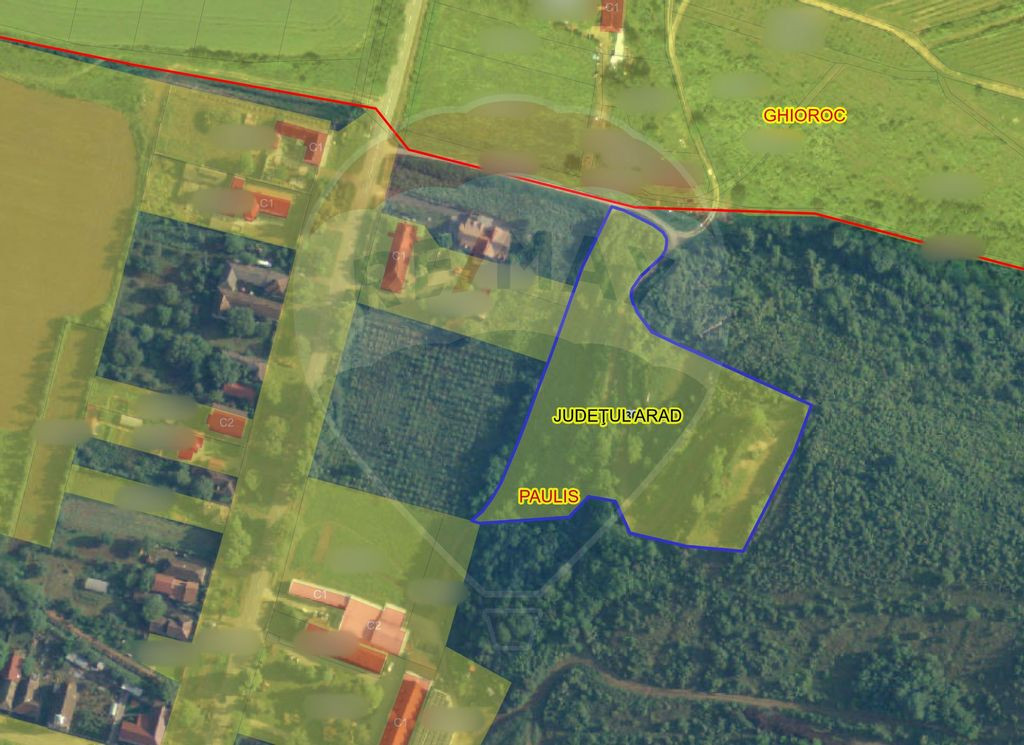Teren intravilan 1,508mp Mâsca jud. Arad