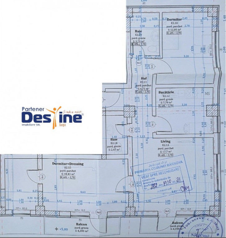 Vișan - Apartament 3 camere 76 mp finisaje premium la alege