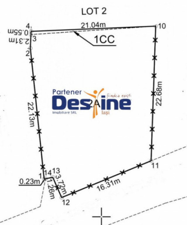 PROSELNICI- Teren INTRAVILAN, 500 MP , 18.500 Euro