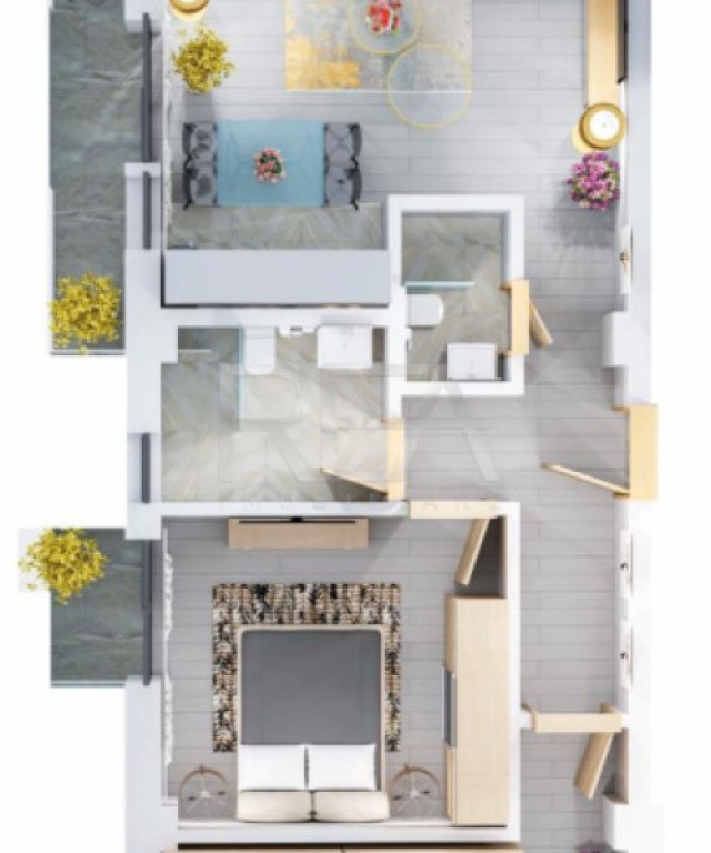 UP Boutique - Pipera Voluntari - APARTAMENT 3 CAMERE finisaj