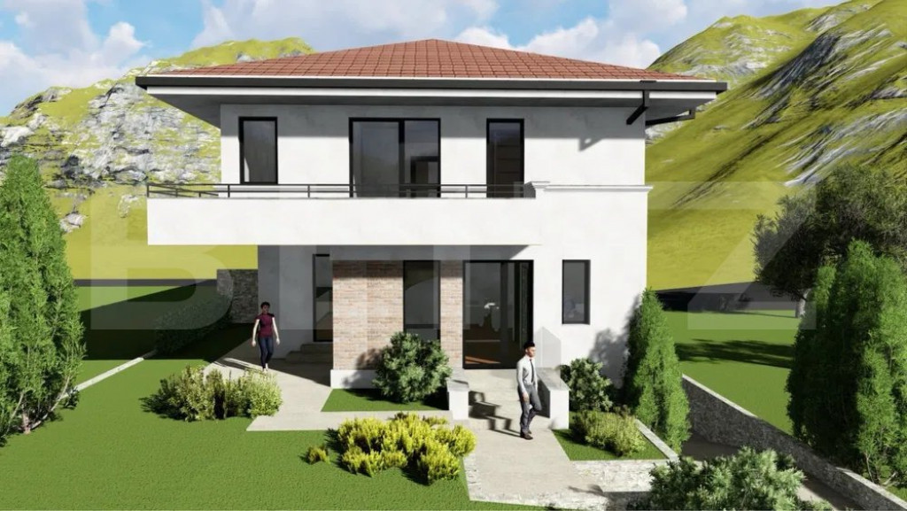 2 Unitati, Duplex semifinisat, zona Dambul Rotund, privelist