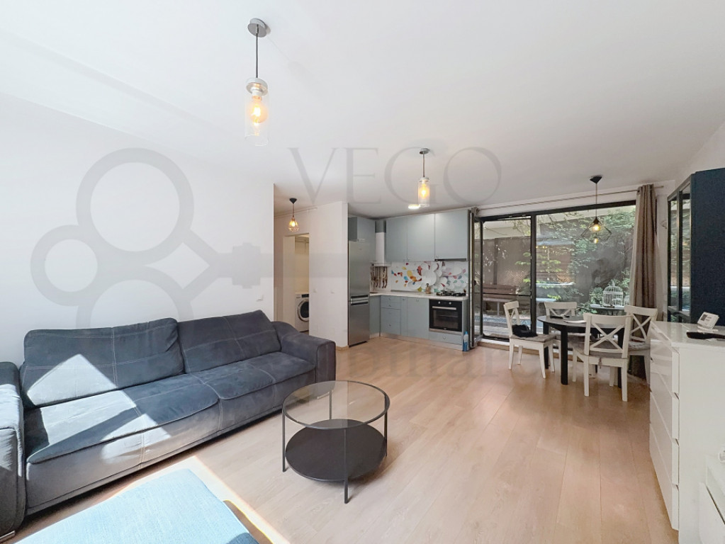 Apartament 2 camere, gradina 110 mp, parcare, in Grigorescu