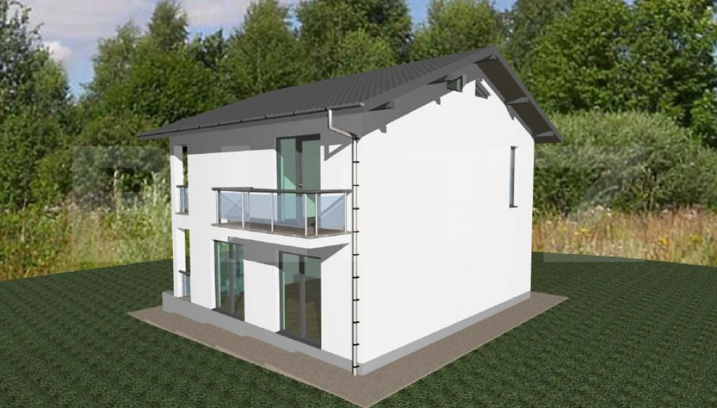 Casă familială în suprafață de 120 mp utili, la poalele