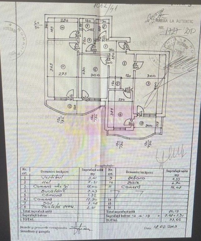 Apartament de 3 camere la vanzare in zona bd Unirii