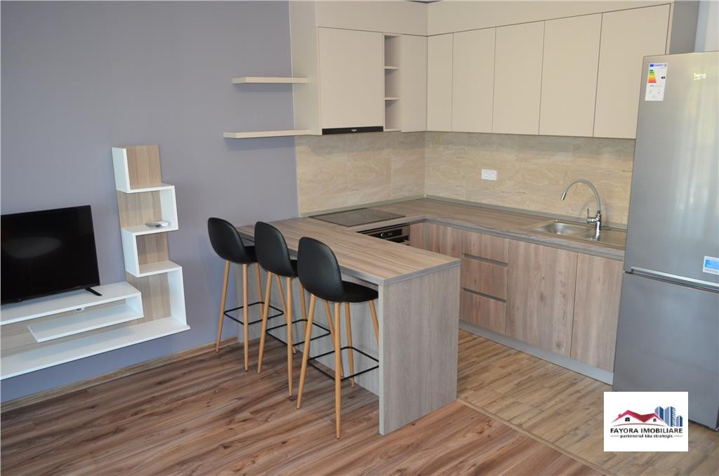 Ap. Nou Ultramodern 1 Camera cu Parcare Privata de Inchiriat