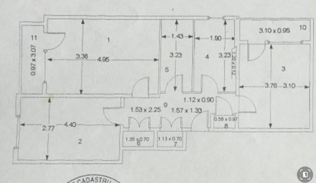 3 camere Tineretului