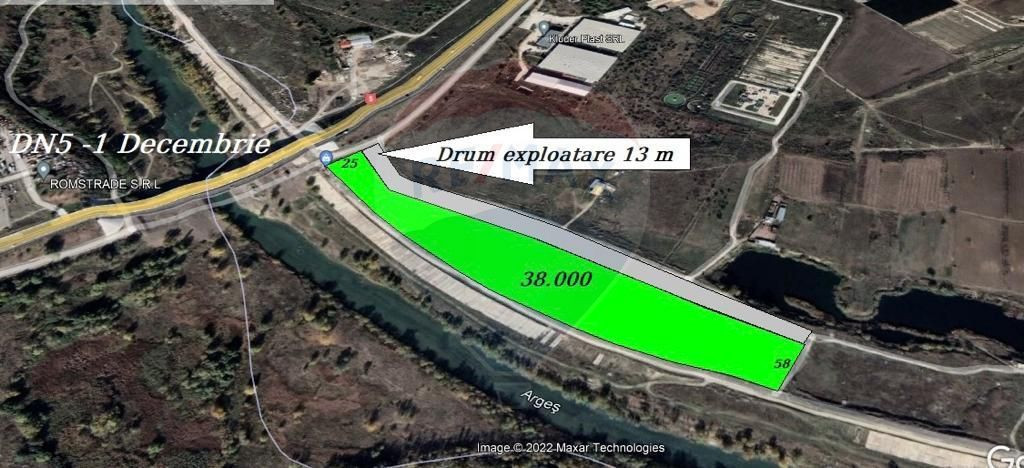 Teren 38.000mp Copaceni/ Centura 0