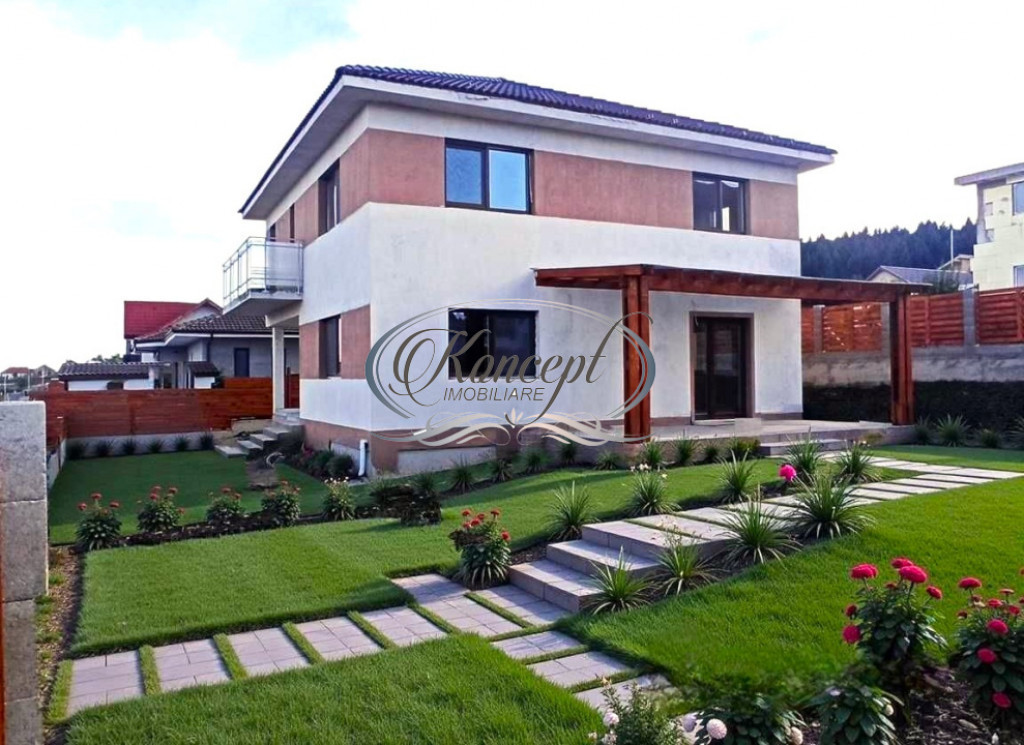 Casa individuala moderna si teren de 500 mp in Chinteni