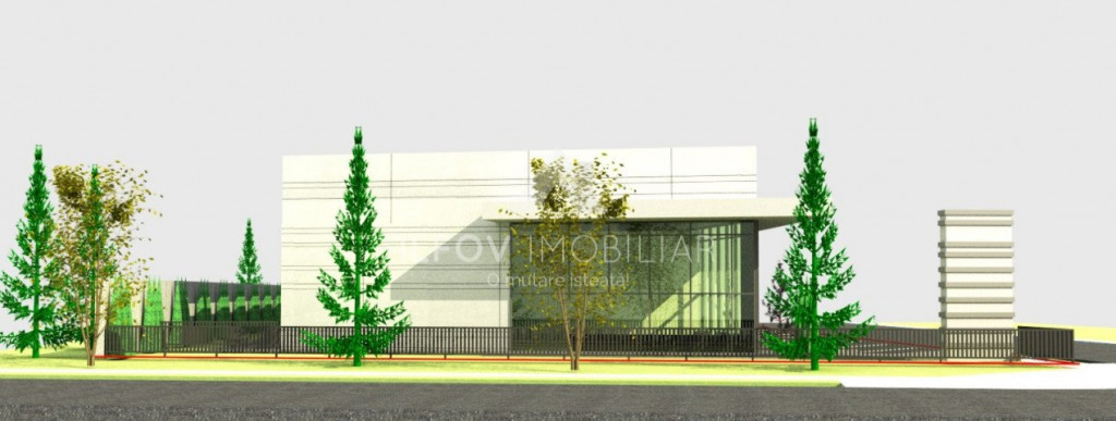 Teren 1398mp cu autorizatie spatiu comercial 585mp, randamen