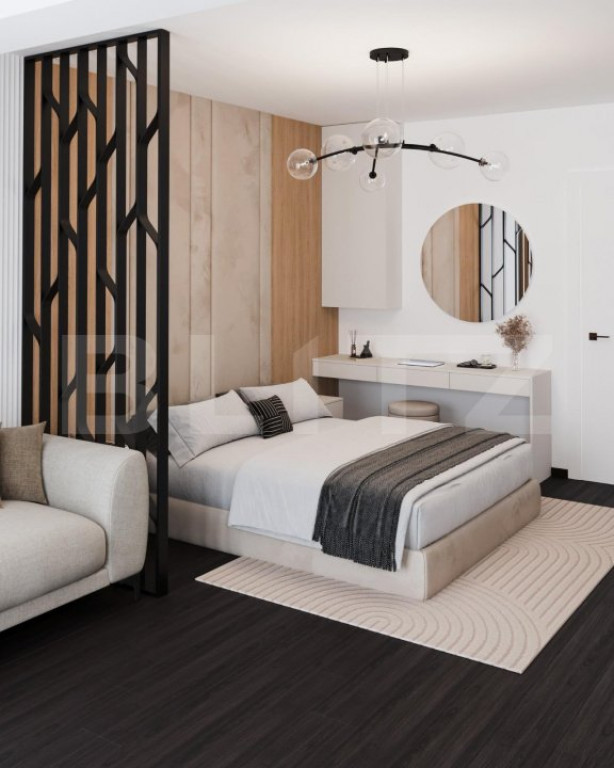 Garsonieră decomandată de 40 mp, bloc nou, parcare și box