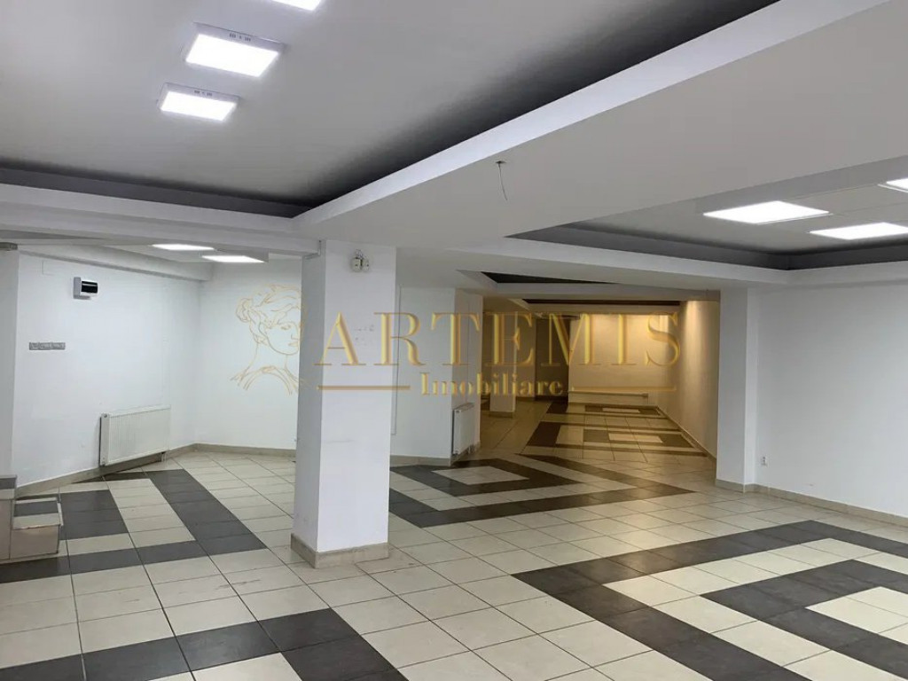 Spatiu comercial, open space, 166mp, vitrina generoasa, cart