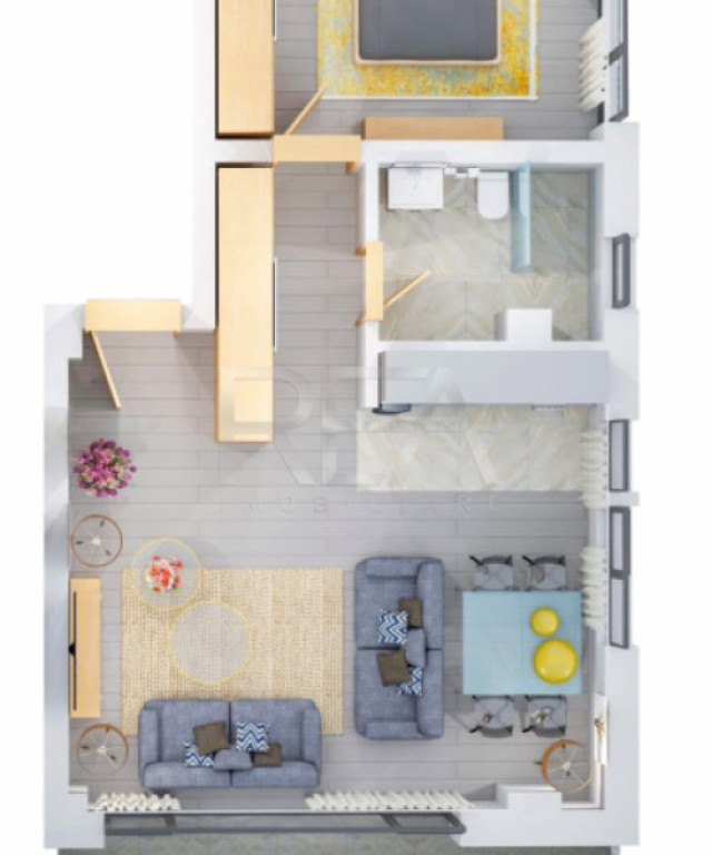 UP Boutique - Pipera Voluntari - APARTAMENT 2 CAMERE finisaj