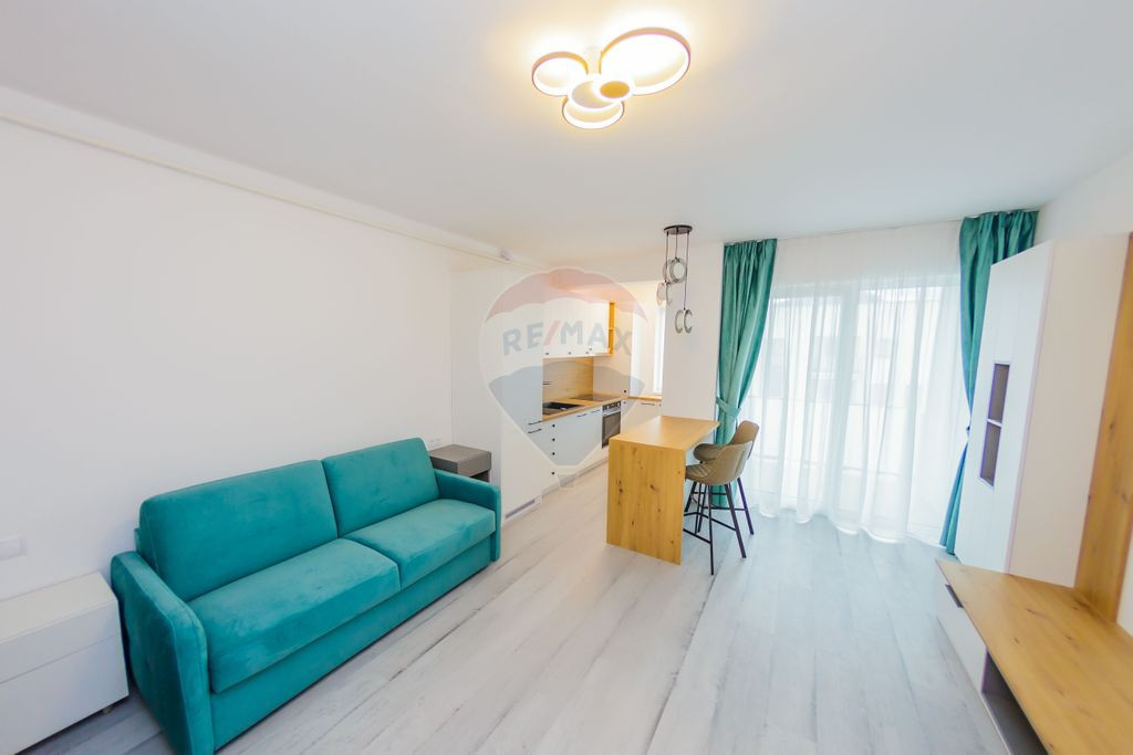 Garsonieră de lux în bloc nou (2023) – mobilată comp...