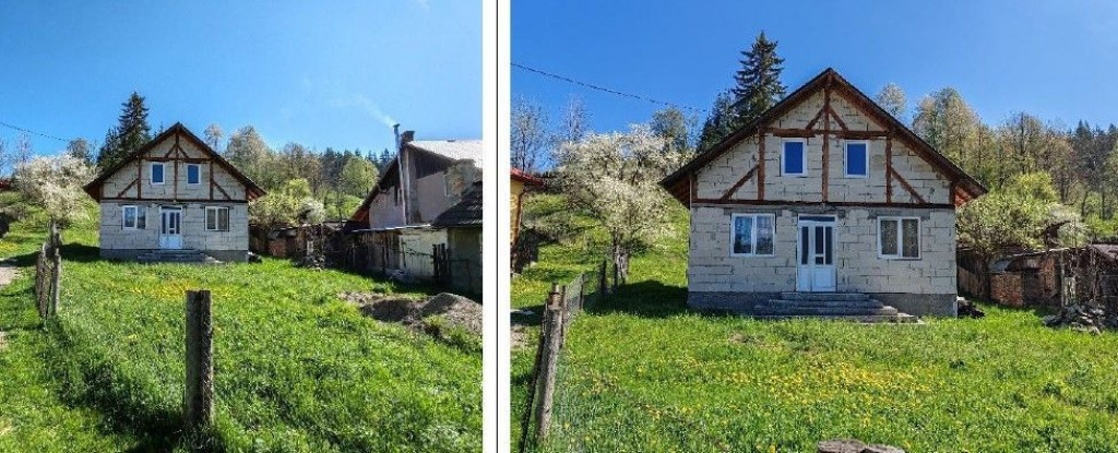 Casa si teren Campulung Moldovenesc cota parte 1/2, ID: R...