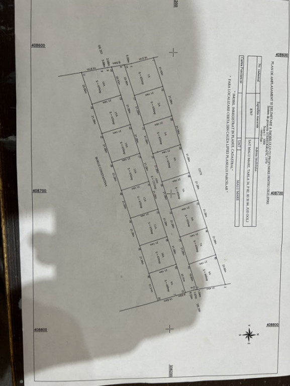 Vand parcele de teren Malu Mare