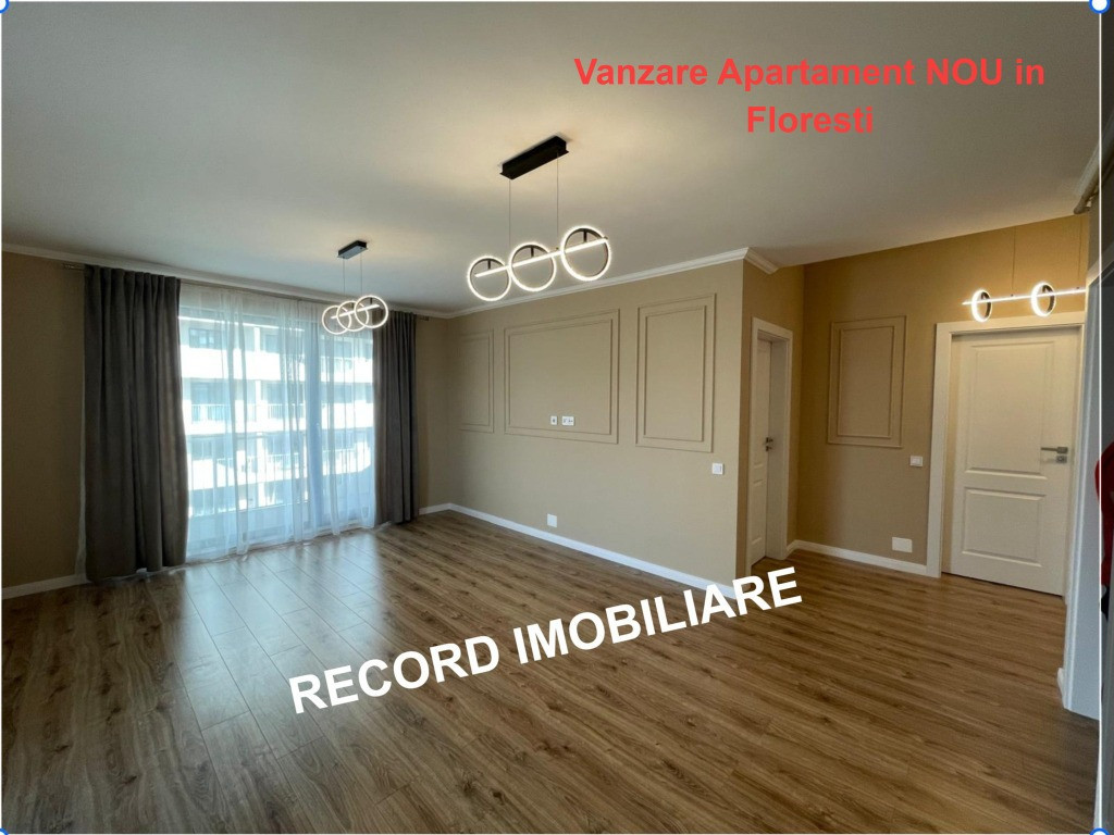 Apartament NOU Finisat 56 mp Et.3 Lift, Floresti