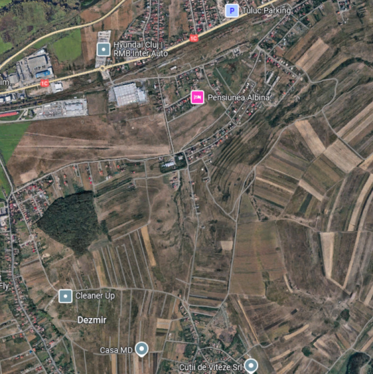 Teren intravilan suprafata 1200 mp Dezmir zona Planoarelor