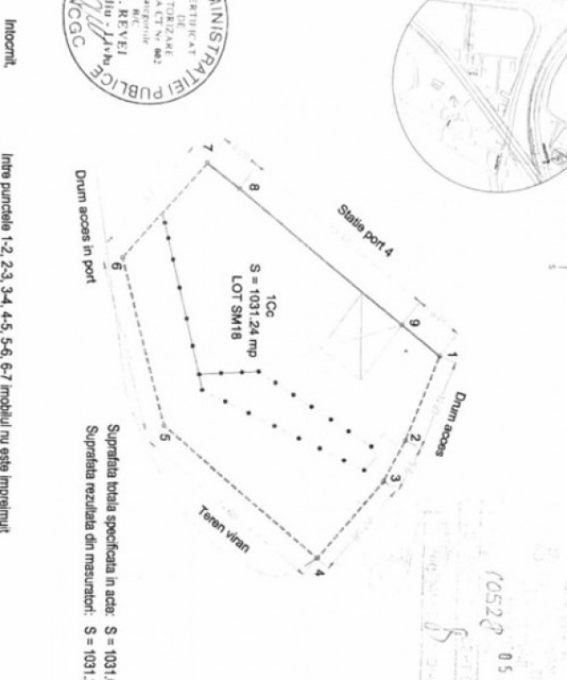 Teren intravilan situat in zona Agigea-Poarta 10