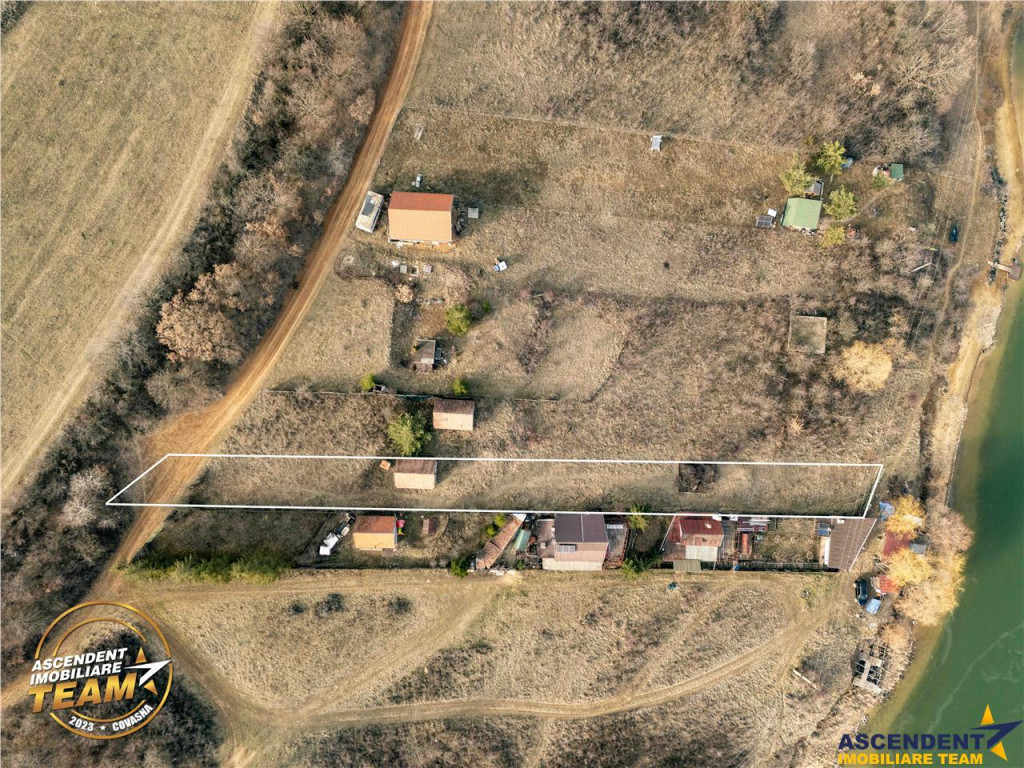 Oferta rezervata!Teren cu priveliste magnificanta, langa lac