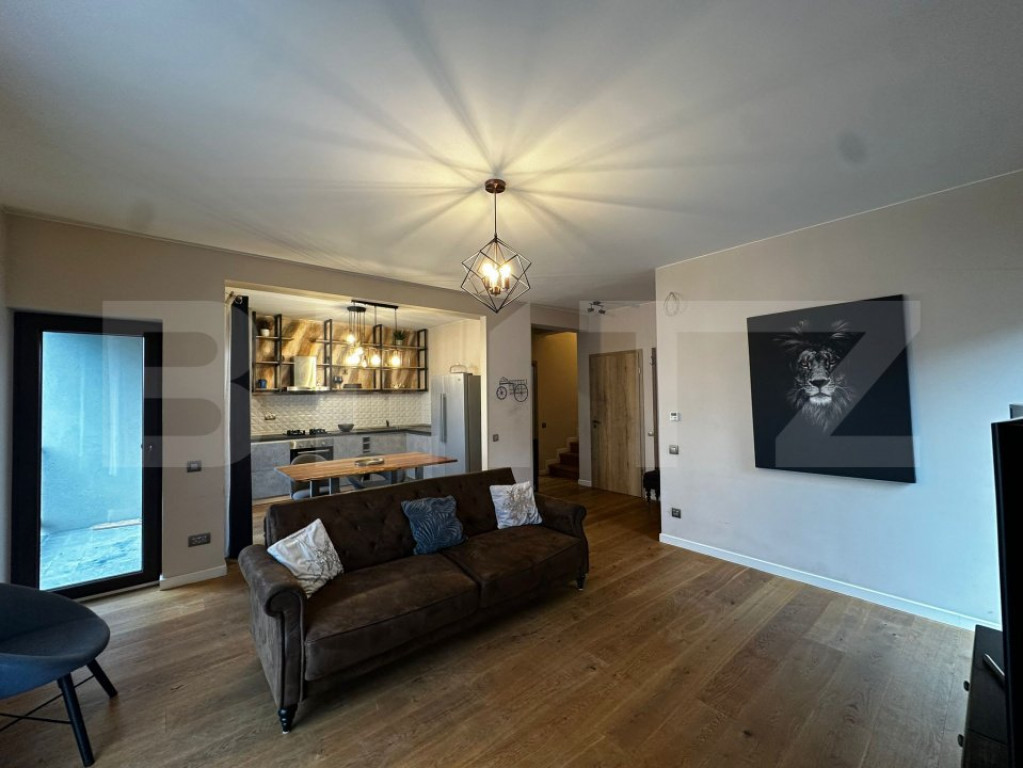 Apartament de lux in vila cu 3 camere, 2 bai, 79 mp, garaj,