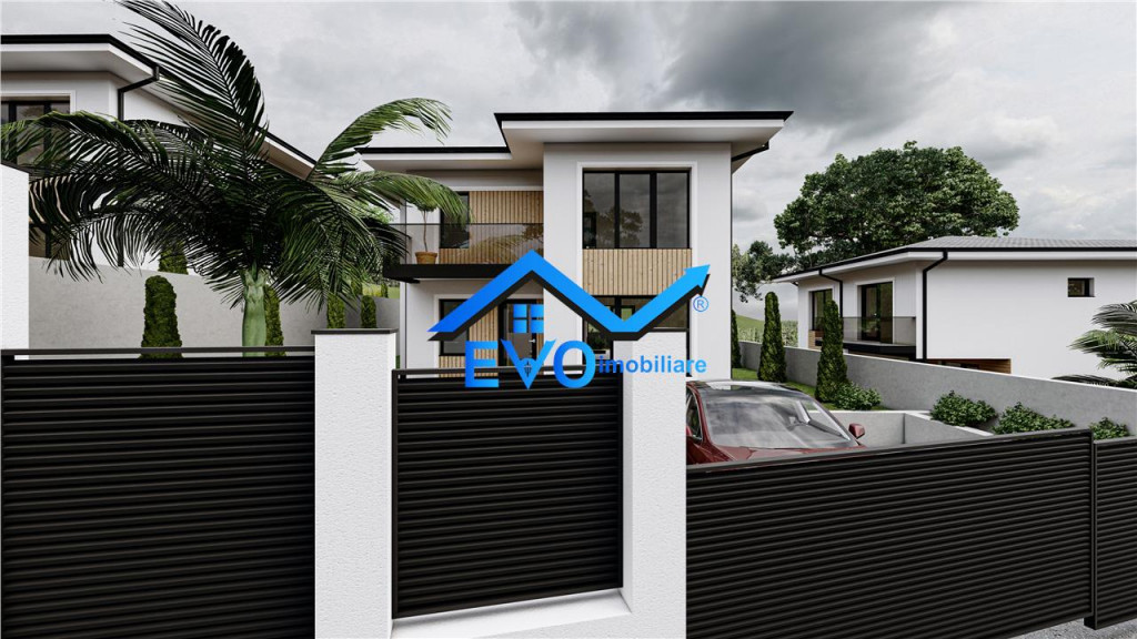 Vila noua 114 mp , curte 500 mp , predare 2025 , comision 0