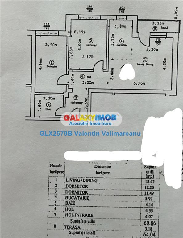 Apartament 3 Camere Cernica VI 063