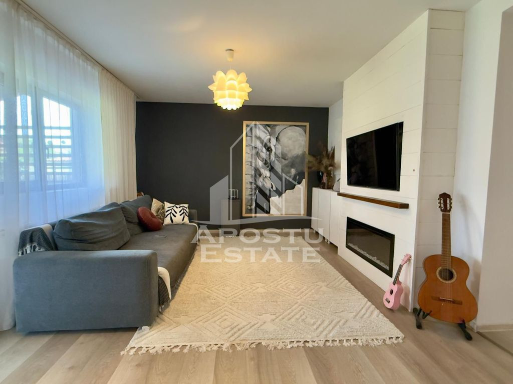 Duplex 4 camere| Mobilat, utilat complet | Curte 306 mp |...