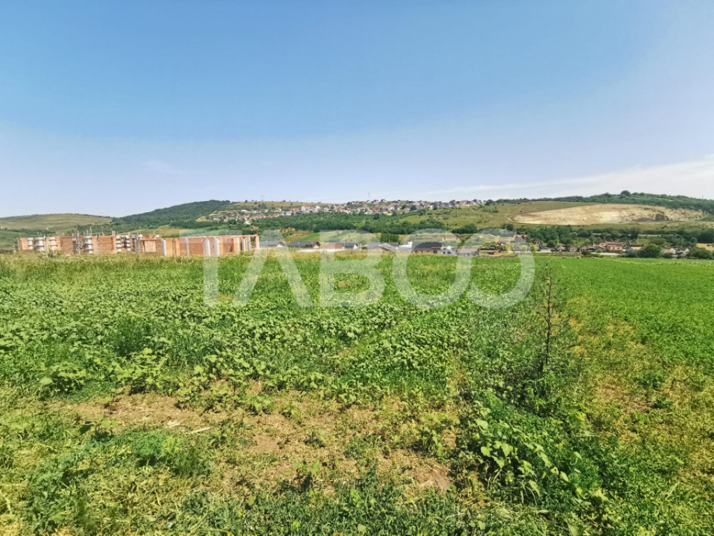 Teren pretabil pentru investitie in localitatea Sura Mare di