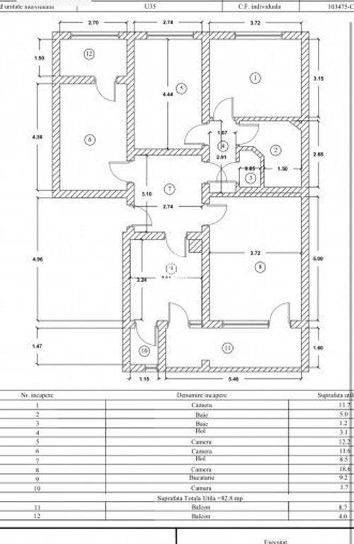 Apartament 4 camere / Ultracentral / Moldovei