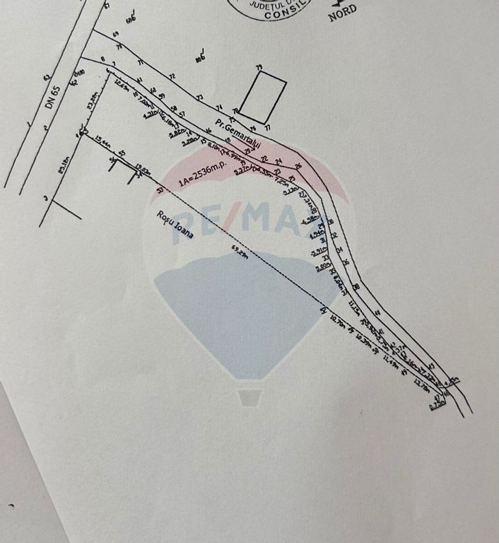 Teren 2,500mp Picaturile / Strada Principala