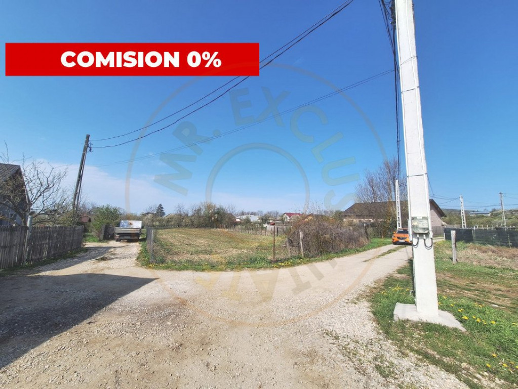 Teren 1453 mp în Călinești, la 15 km de Pitești ideal co