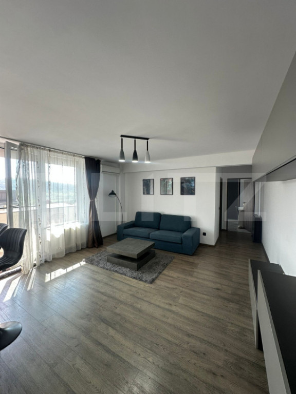 Apartament 2 camere, 54 mp + 21 mp terasă, mobilat și util
