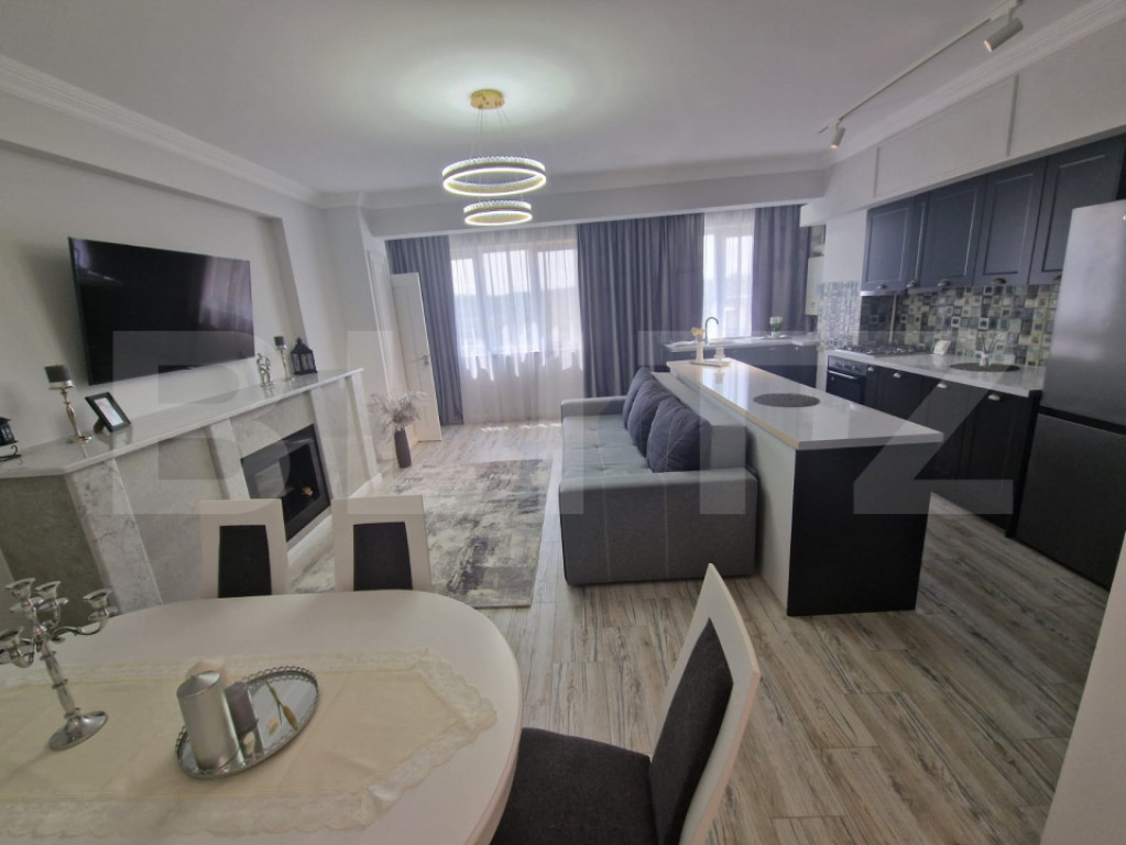 Apartament 4 camere, 108 mp, bloc nou, lift, zona Burdujeni