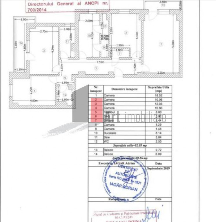 APARTAMENT 4 CAMERE SEBASTIAN-PROSPER