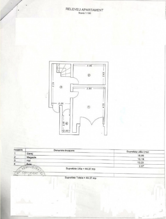 Spațiu comercial – demisol + parter înalt zona Delfinari