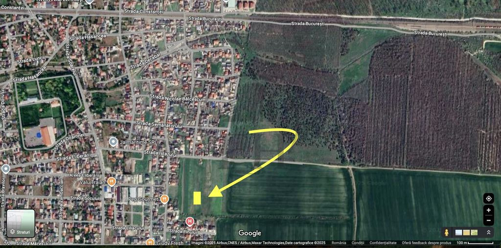 Teren intravilan de vanzare Valu lui Traian, Constanta