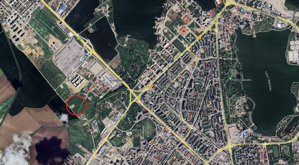 Vanzari terenuri in Constanta zona Tomis Nord