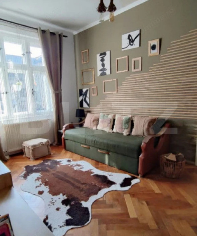 Apartament cu 2 camere, 50 mp, ultracentral, zona Patria