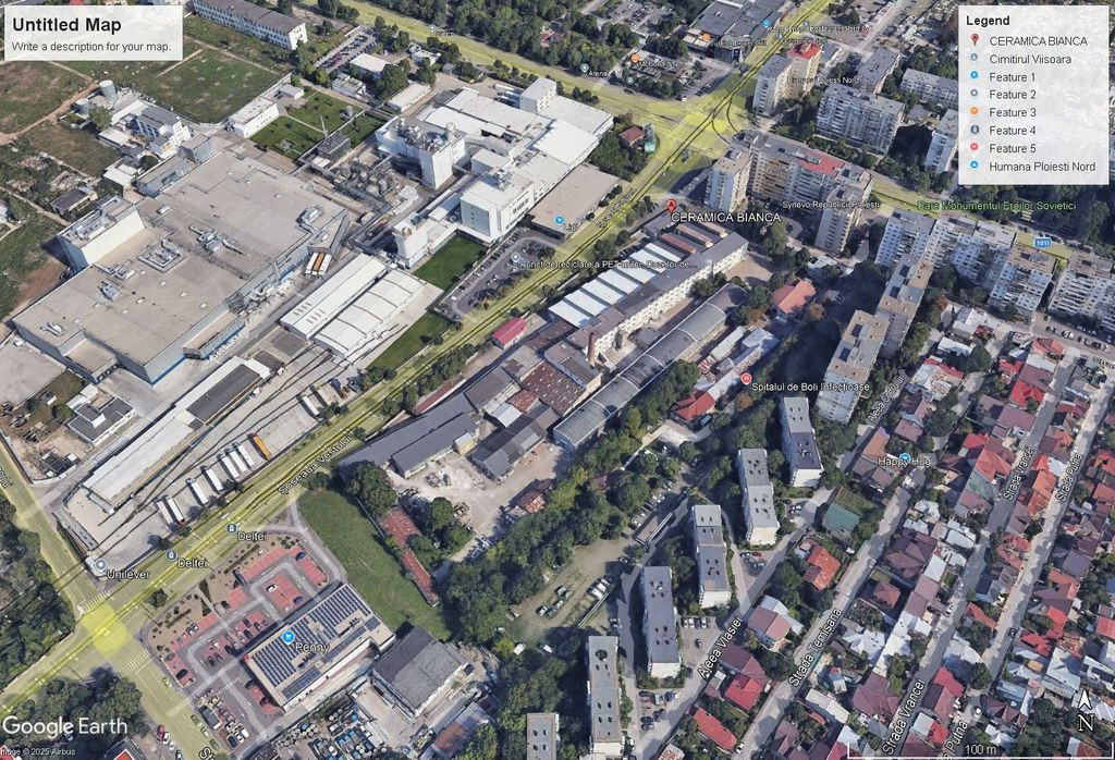 Spatii depozitare si productie Ploiesti zona UNILEVER