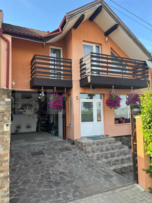 Casă tip duplex Bărdășești – mobilată, utilată, cu