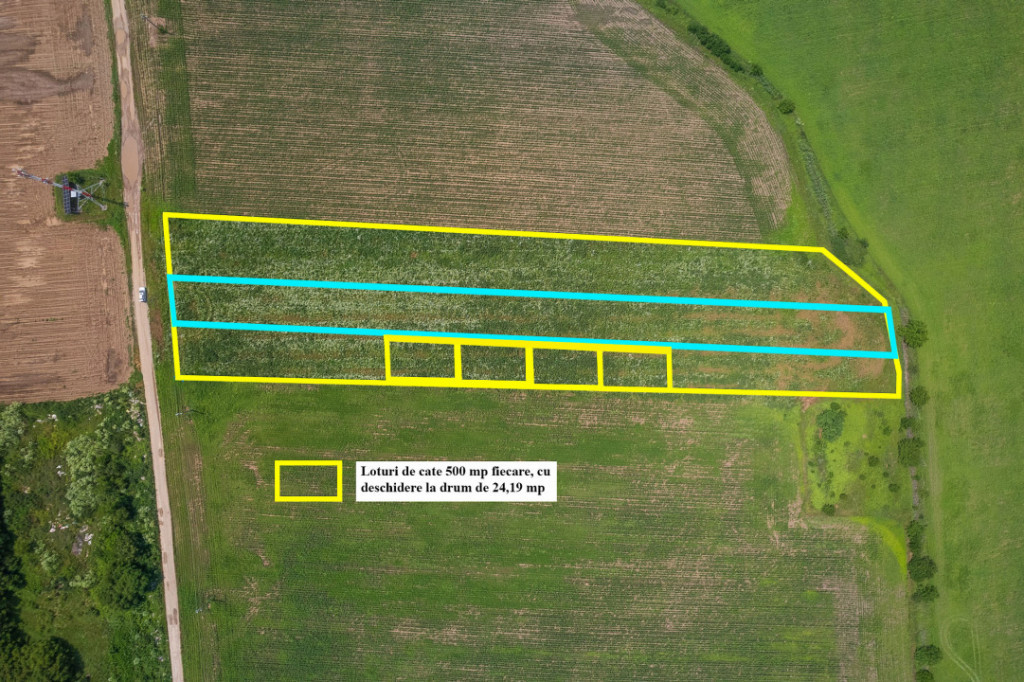 BALOTESTI - SAFTICA, TEREN INTRAVILAN 500 MP, DESCHIDERE 21