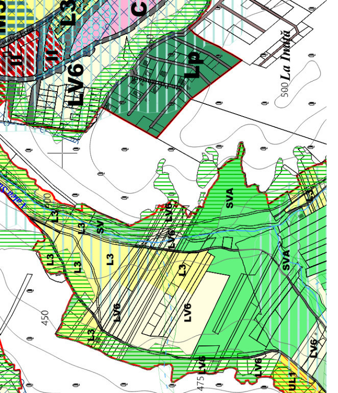 Teren intravilan pentru constructii cu regim mic de inaltime, Floresti
