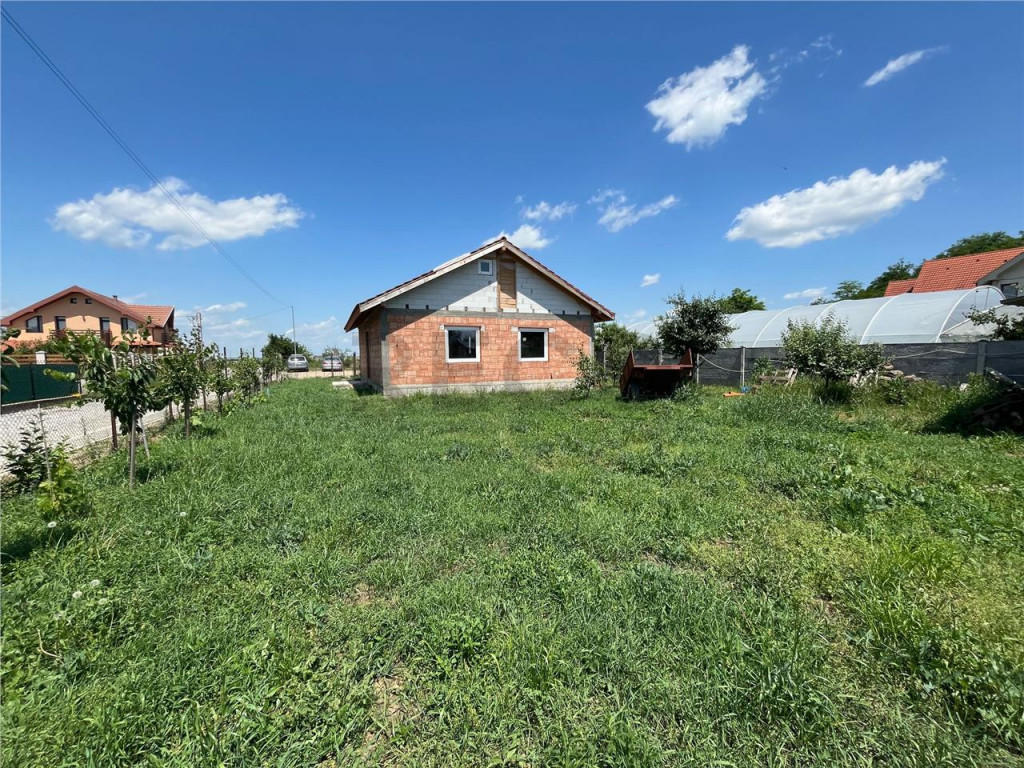 RECO Casa la rosu, la iesire din Les, langa padure