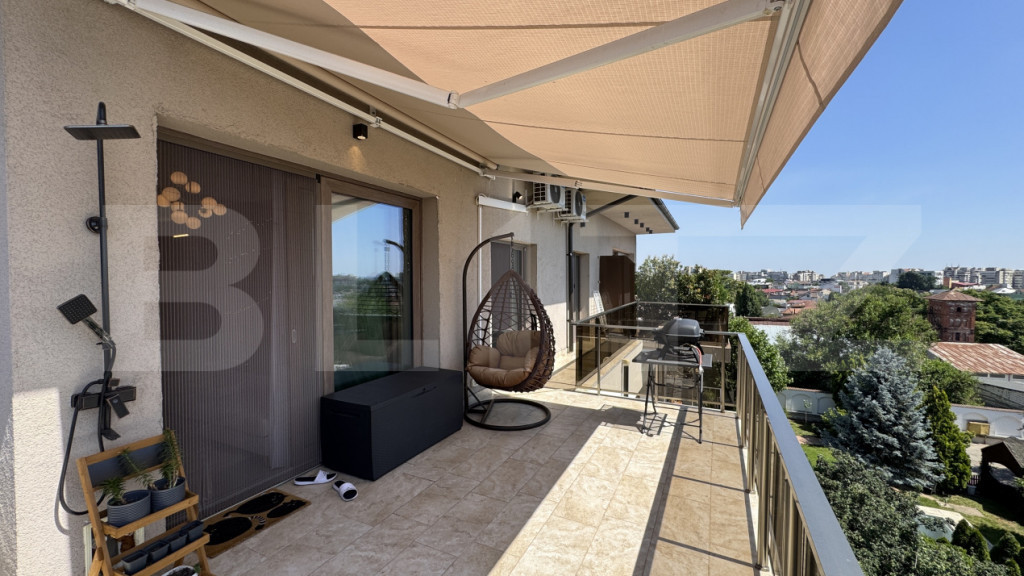 Apartament premium 3 camere mobilat/utilat cu pod, loc parca