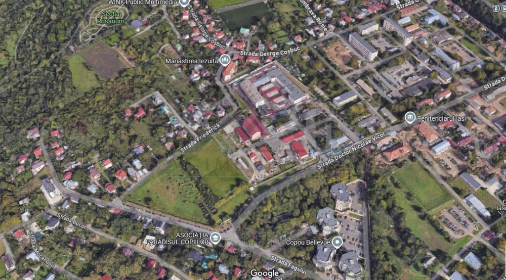 Copou str Fagului casa (1970) d p = 200mp teren=400mp